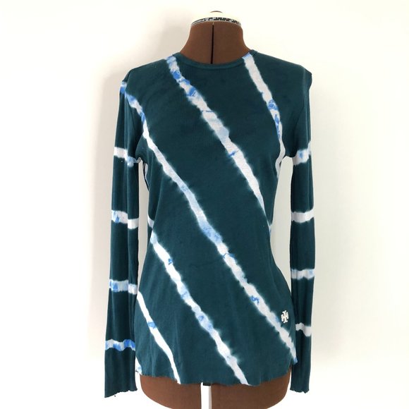 Tory Sport Long Sleeve Tie Dye T-shirt - Picture 1 of 10